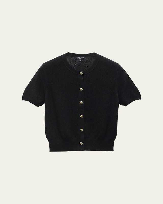 Dina Short-Sleeve Cardigan